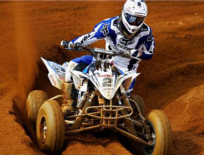 Holmes Dominates QX Opener