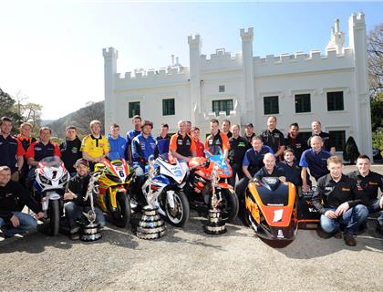 Everything ready for first session of the 2012 Isle of Man TT