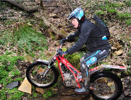 Boss of S3-Parts takes part in the Jack Woods Trial, Round 3 of S3 Championship