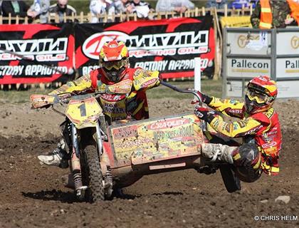 Round 1 Maxxis British Sidecarcross championships at Wooley Grange