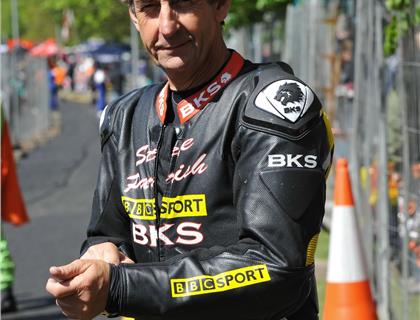 BBC TV Stars Steve Parrish and Matt Roberts in No Holds Barred Thundersprint Shootout Battle