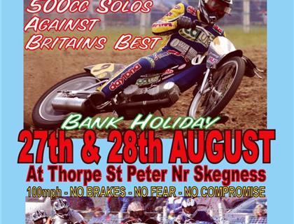 European Solo Grass Track Championships - One for the Diary.......