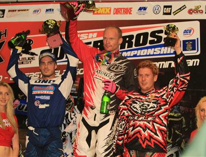 Bradshaw and Chatfield take early lead at British Supercross Championship