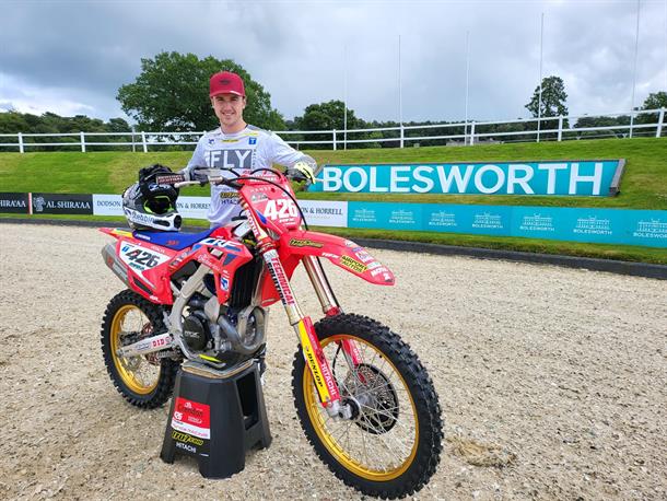 Conrad Mewse and Honda (UK) Heading to Arenacross Festival