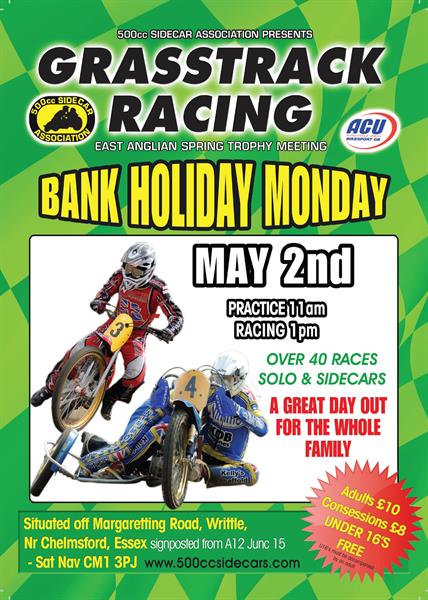 East Anglian Spring Trophy heads to Chelmsford on Bank Holiday Monday – 2nd May