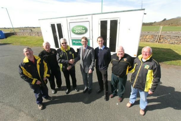 Mylchreest’s Donate Caravan to Southern 100 Marshals