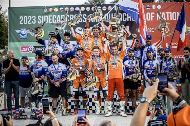 Sensational Foden fires Team GB to Second in 2023 FIM Sidecarcross of Nations