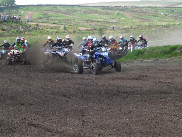 Dafydd triumphs at Dean Moor! 2021 ACU British Quadcross Championship Round 1