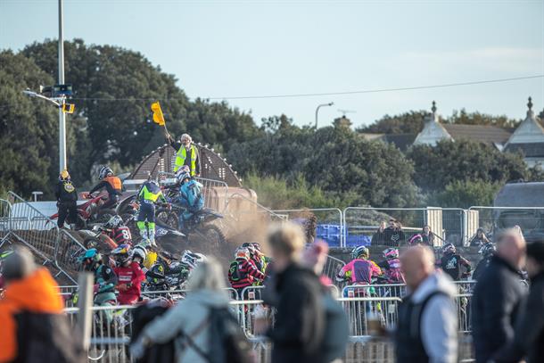 Sunny Sunday at a Jam packed Weston Beach Race