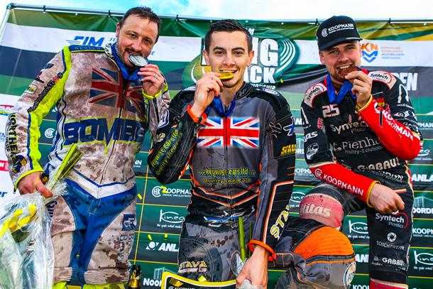 BRITISH 1-2 IN THE FIM LONG TRACK WORLD CHAMPIONSHIP