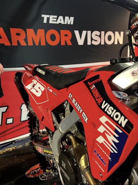 ARMOR VISION CONFIRMS SUPPORT FOR INAUGURAL DIRT BIKE LIVE