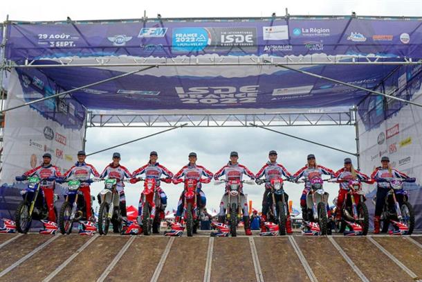 2023 ACU British ISDE Team line up’s announced!