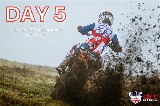 ISDE Day 5 sees Holcombe runner-up and GB Juniors in fifth