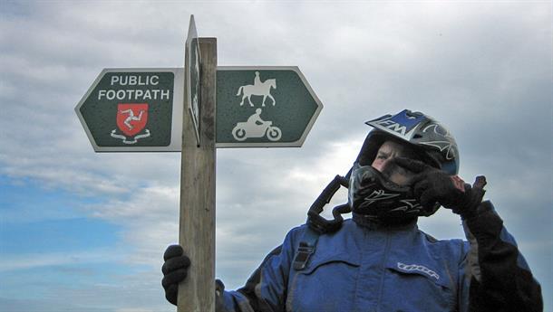 Guidance regarding Greenlaning during TT Season