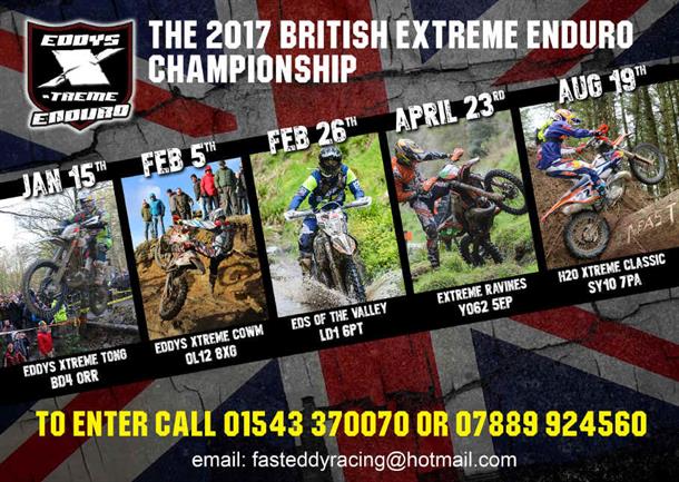 The 2017 ACU British Extreme Enduro Championship