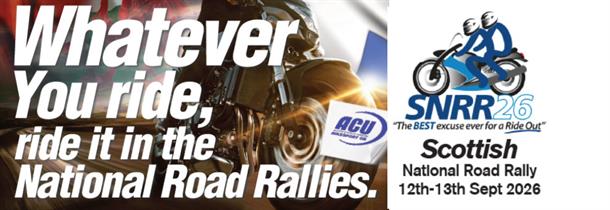 The Scottish National Road Rally September 2026