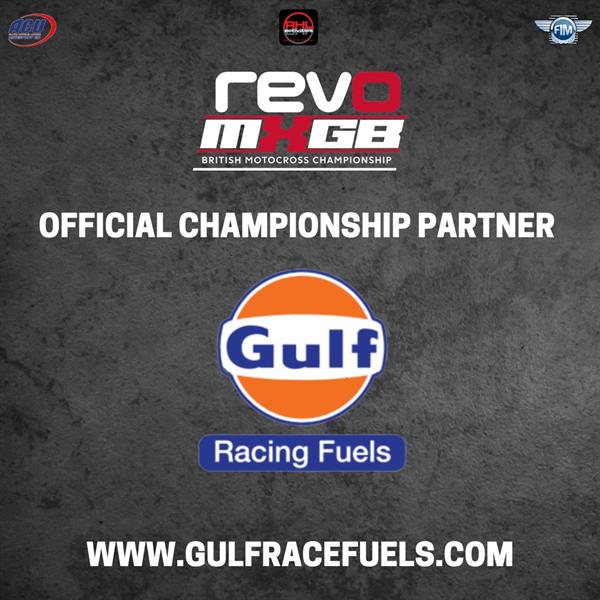 Gulf Race Fuels continue partnership of Revo ACU British Motocross Championship