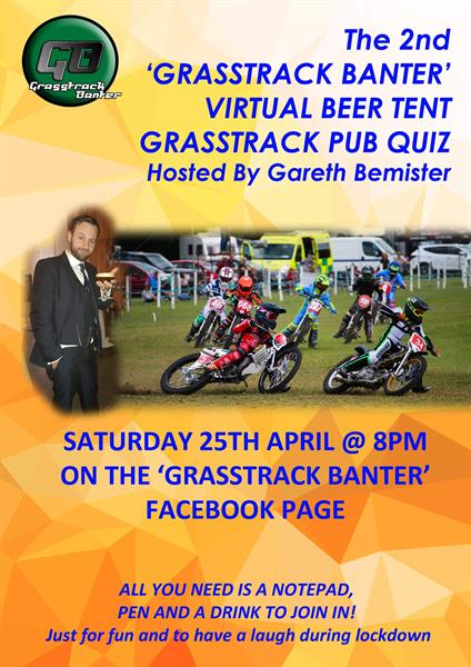 Grasstrack Pub Quiz this Saturday