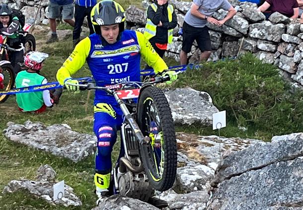 Jack Peace Crowned Talon ACU Trial GB Champion