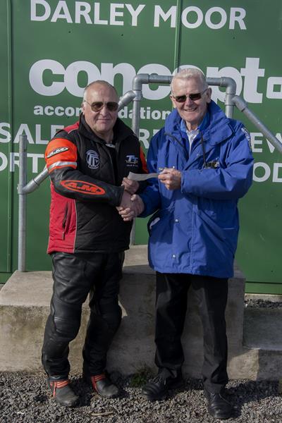 Sidecar Passenger Taxi Ride Raises £650 for ACU Benevolent Fund