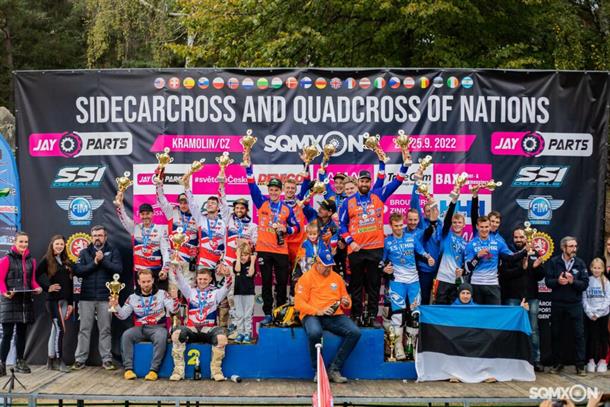 Team GB take Silver at 2022 Sidecarcross of Nations