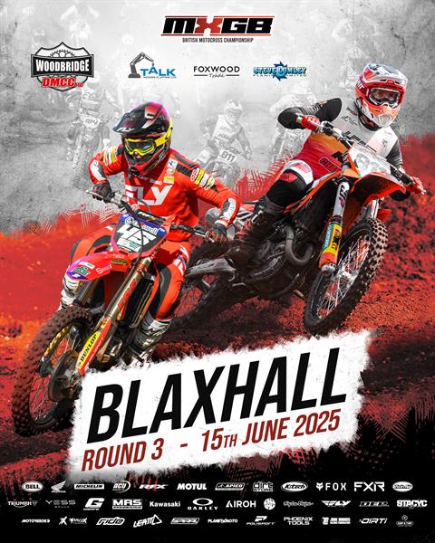 Blaxhall Motul ACU MXGB British Motocross Championship Tickets on Sale Now - June 15th