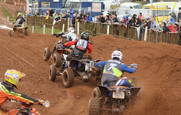 Holmes takes Early Advantage at the ACU Cromwell Trucks British Quad Championship Opener