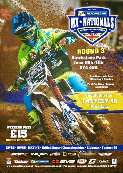 Michelin MX Nationals Motocross Championship Heads to Hawkstone Next Weekend