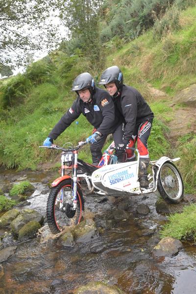 Multi British Sidecar Champion Robin Luscombe calls time on Motorcycle Trials Sponsorship