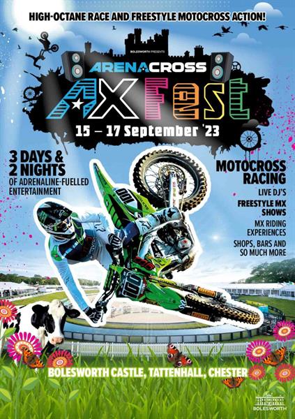 The Arenacross Festival Races To Bolesworth Castle this Summer!