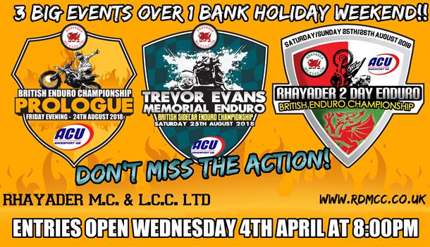 Rhayader British Enduro Championship update