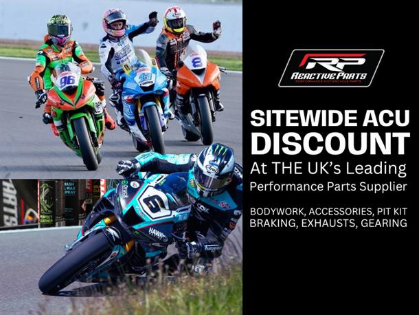 Get 10% Off Sitewide* at REACTIVEPARTS.Com with Your ACU Discount!