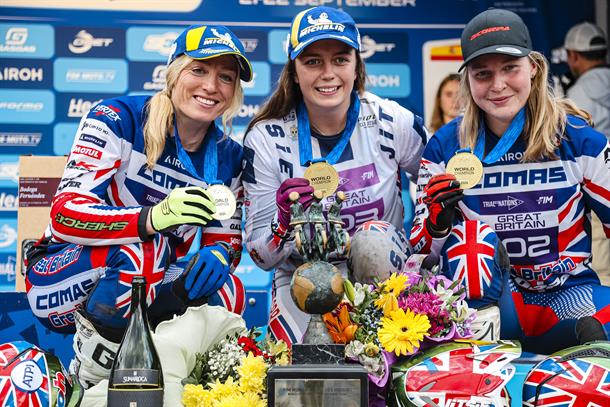 British women retain FIM Trial des Nations crown