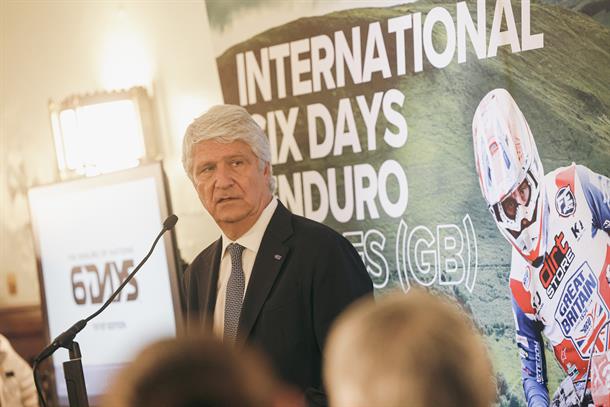 2027 FIM International Six Days Enduro presented at the House of Commons