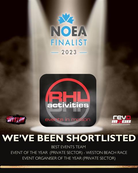 RHL Activities nominated for three prestigious National Outdoor Event Association Awards