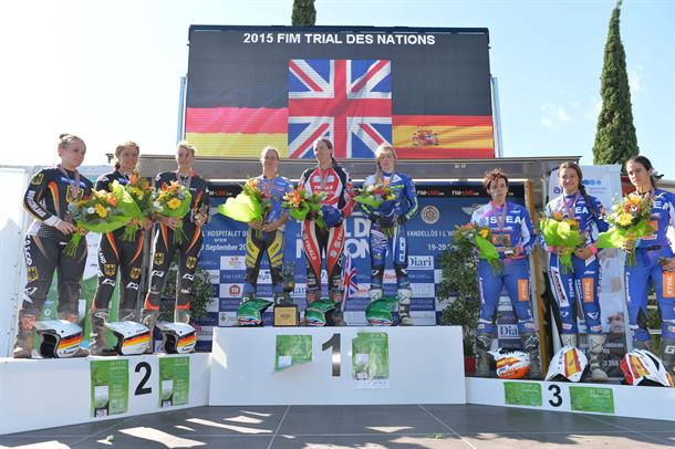 Hat-trick for Great Britain’s Women