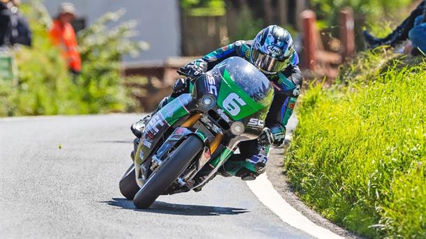 Michael Dunlop Wins Entire Cover Supertwin TT Race 2