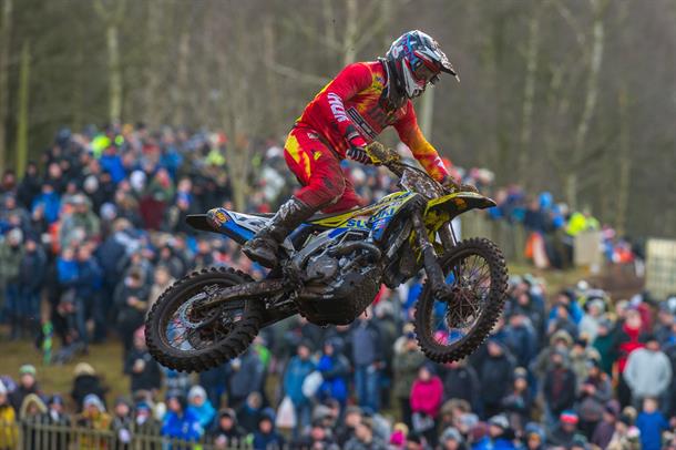 Bobryshev gets ready for the Maxxis ACU British Championship at the British Motocross Festival