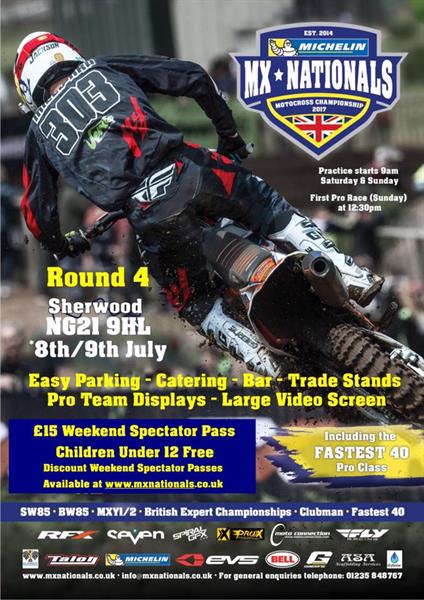 Michelin MX Nationals Moves to Sherwood for Round 4