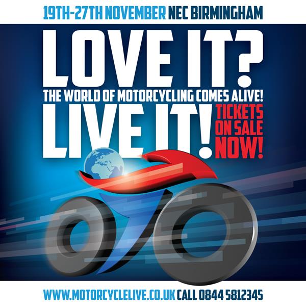 Visit the ACU at Motorcycle Live