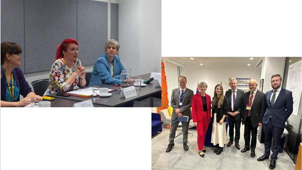 NMC and partner organisations called into the DfT at the start of the first full session of business