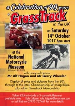 A Celebration of 90 years of Grass Track in the UK