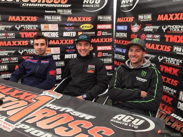 Champagne showers for Simpson and Clarke at Canada Heights