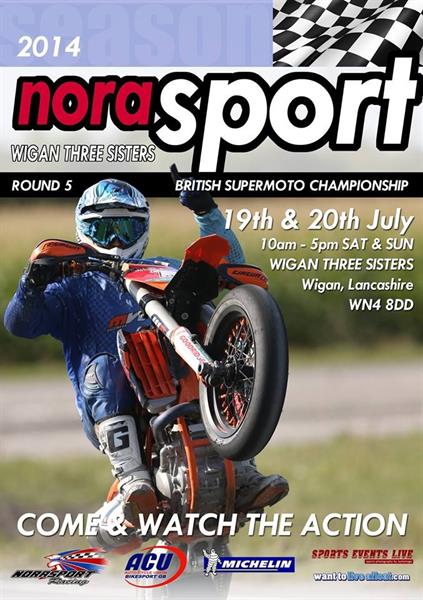 British Supermoto Championship - Its Close At The Half Way Stage
