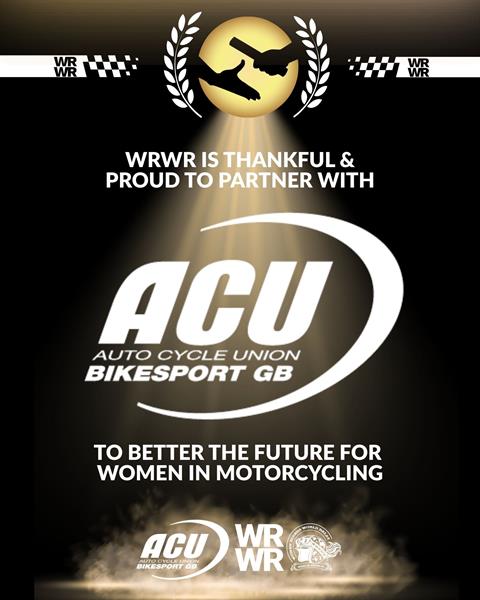 Women Riders World Relay (WRWR) announces partnership with Auto-Cycle Union (ACU)