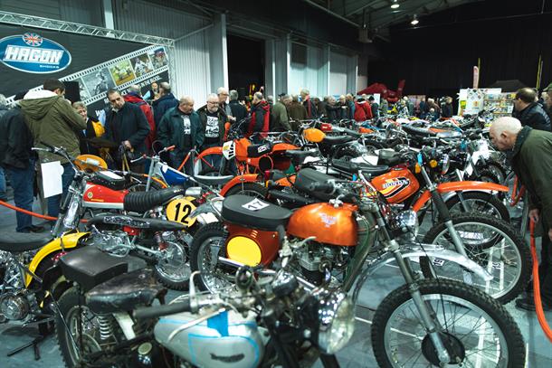 Classic Dirt Bike Show Hosts Four Decades of Stunning Bikes