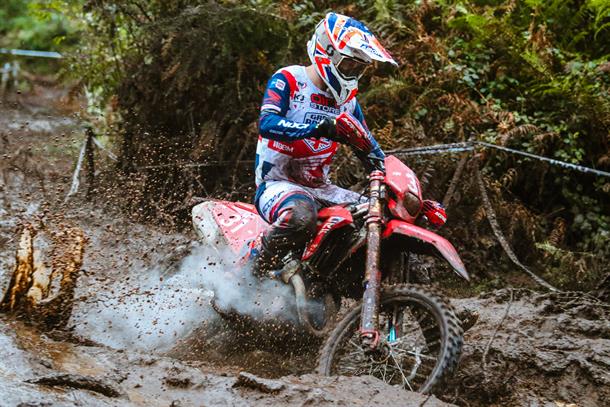 Steve Holcombe tops the timesheets at ISDE Day 2