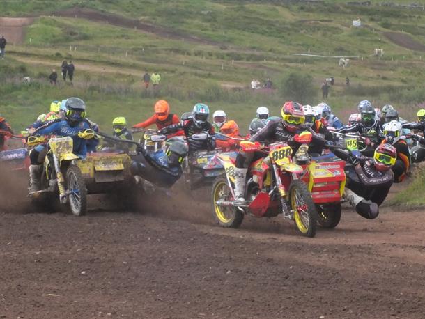 Dean Moor - British Sidecarcross and Quad Championship