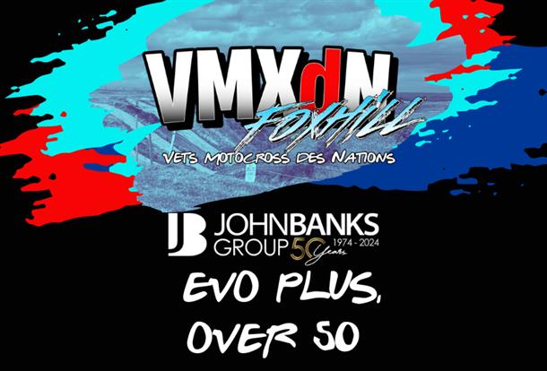 Step back in time, with the Evo plus over 50’s at VMXdN