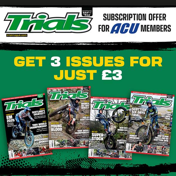 Trials Magazine incorporating Trial and Classic Trial - 3 Issues for £3